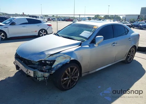 2008 Lexus Is 350 from USA, damaged, VIN JTHBE262585019574